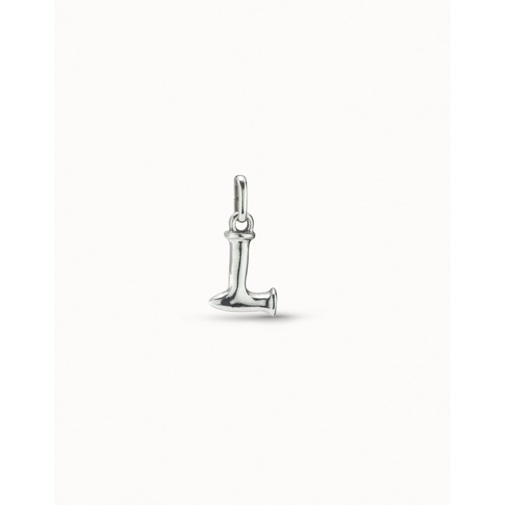 UNOde50 Silver Small Letter L (CHA0038MTL0000U) - MococoUNOde50CHA0038MTL0000U9012570030012Pendants