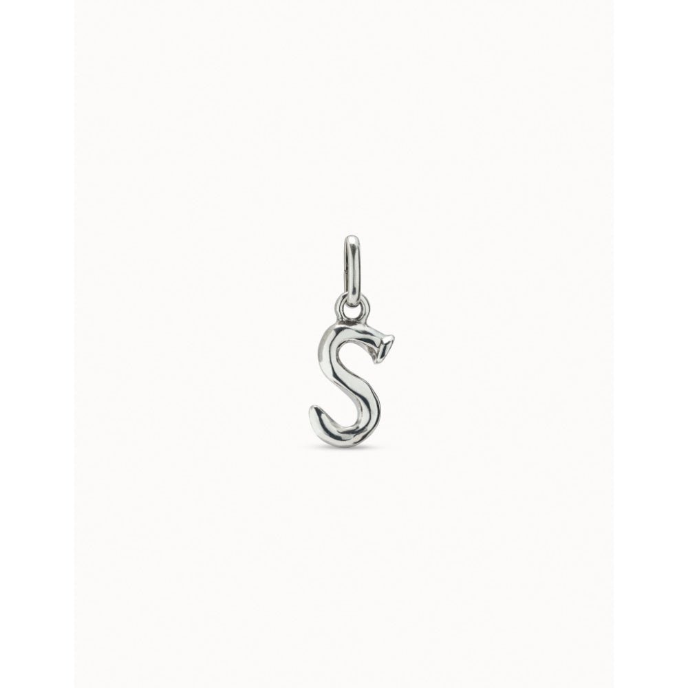 UNOde50 Silver Small Letter S (CHA0045MTL0000U) - MococoUNOde50CHA0045MTL0000U9012575030012Pendants
