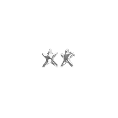 UNOde50 Silver Small Starfish Earrings - MococoUNOde50PEN1098MTL0000U8435795702099Earrings