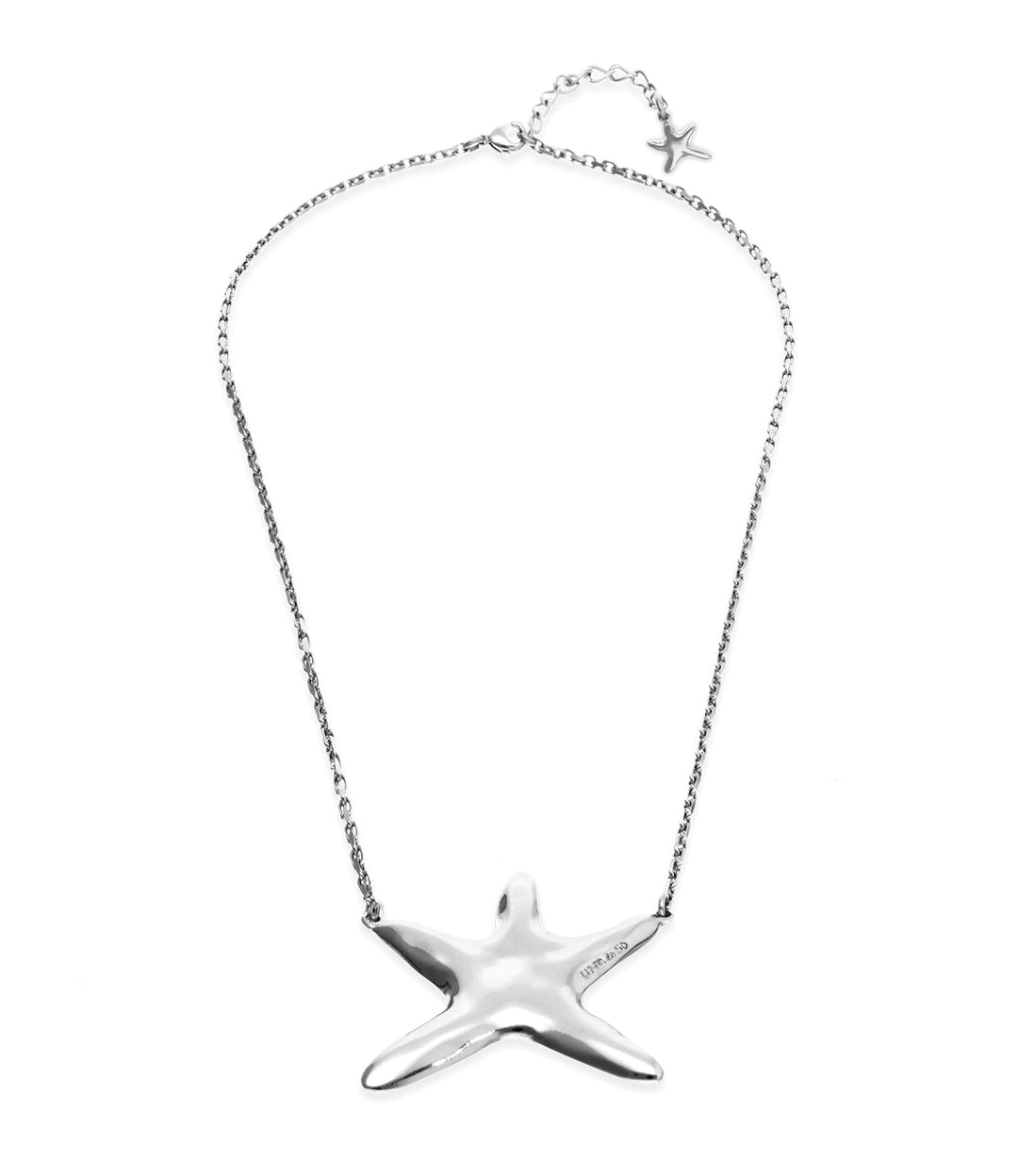 UNOde50 Silver Starfish Long Necklace - MococoUNOde50COL2085MTL0000U8435795701467Necklaces