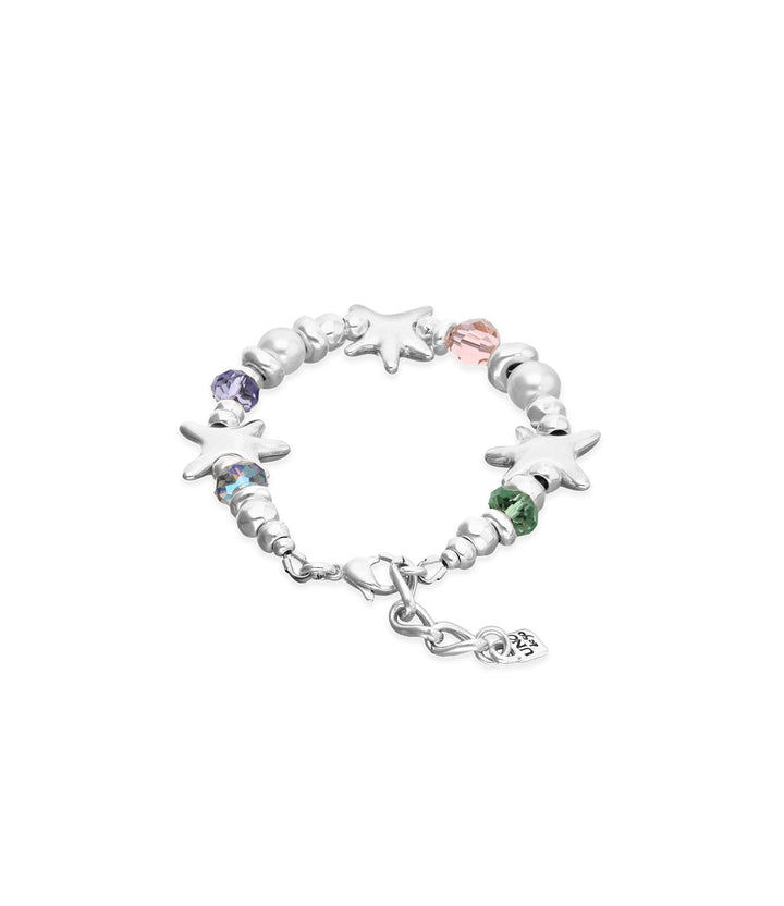 UNOde50 Silver Starfish Multicolored Crystal Bracelet - MococoUNOde50PUL2661MCLMTL0M8435795702556Bracelets