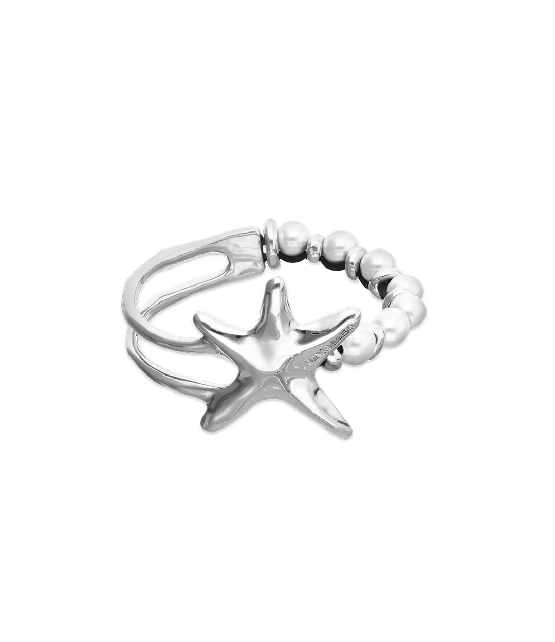 UNOde50 Silver Starfish With Pearl Bracelet - MococoUNOde50PUL2643BPLMTL0M8435795702174Bracelets