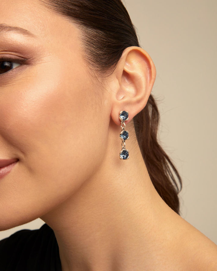UNOde50 Silver Sublime Blue Charismatic Earrings - MococoUNOde50PEN0912AZUMTL0U/WEB8435302481653Earrings