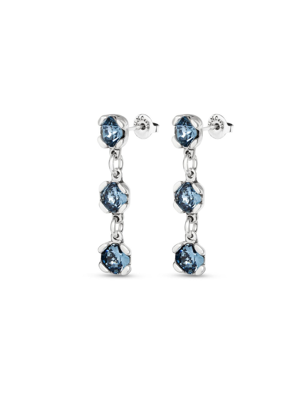 UNOde50 Silver Sublime Blue Charismatic Earrings - MococoUNOde50PEN0912AZUMTL0U/WEB8435302481653Earrings