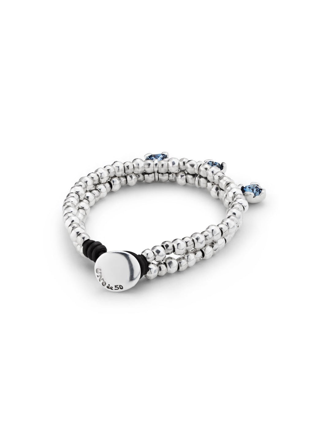 UNOde50 Silver Sublime Charismatic Bracelet - MococoUNOde50PUL2386AZUMTL0M/WEB8435302482308Bracelets