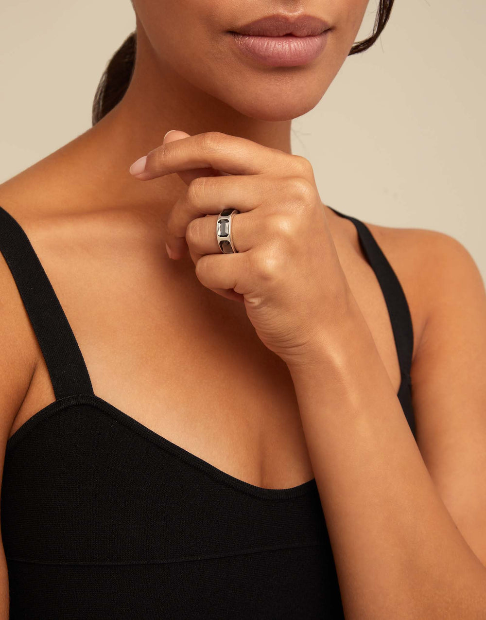 UNOde50 Silver The Guardian Confident Ring - MococoUNOde50ANI0766GRSMTL12/WEB8435302478172Rings
