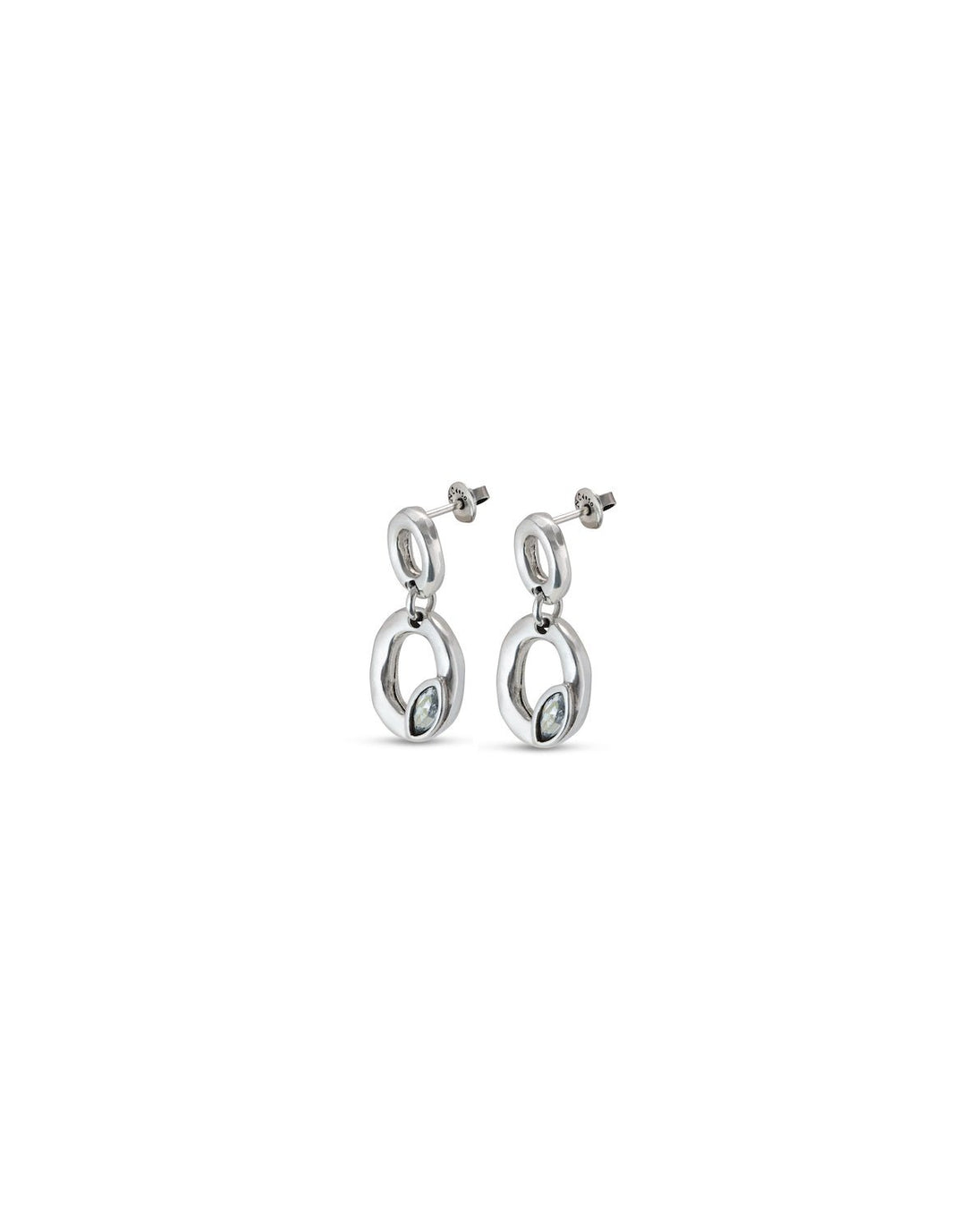 UNOde50 Silver Together Grateful Earrings - MococoUNOde50PEN0898AZUMTL0U/WEB8435302480052Earrings
