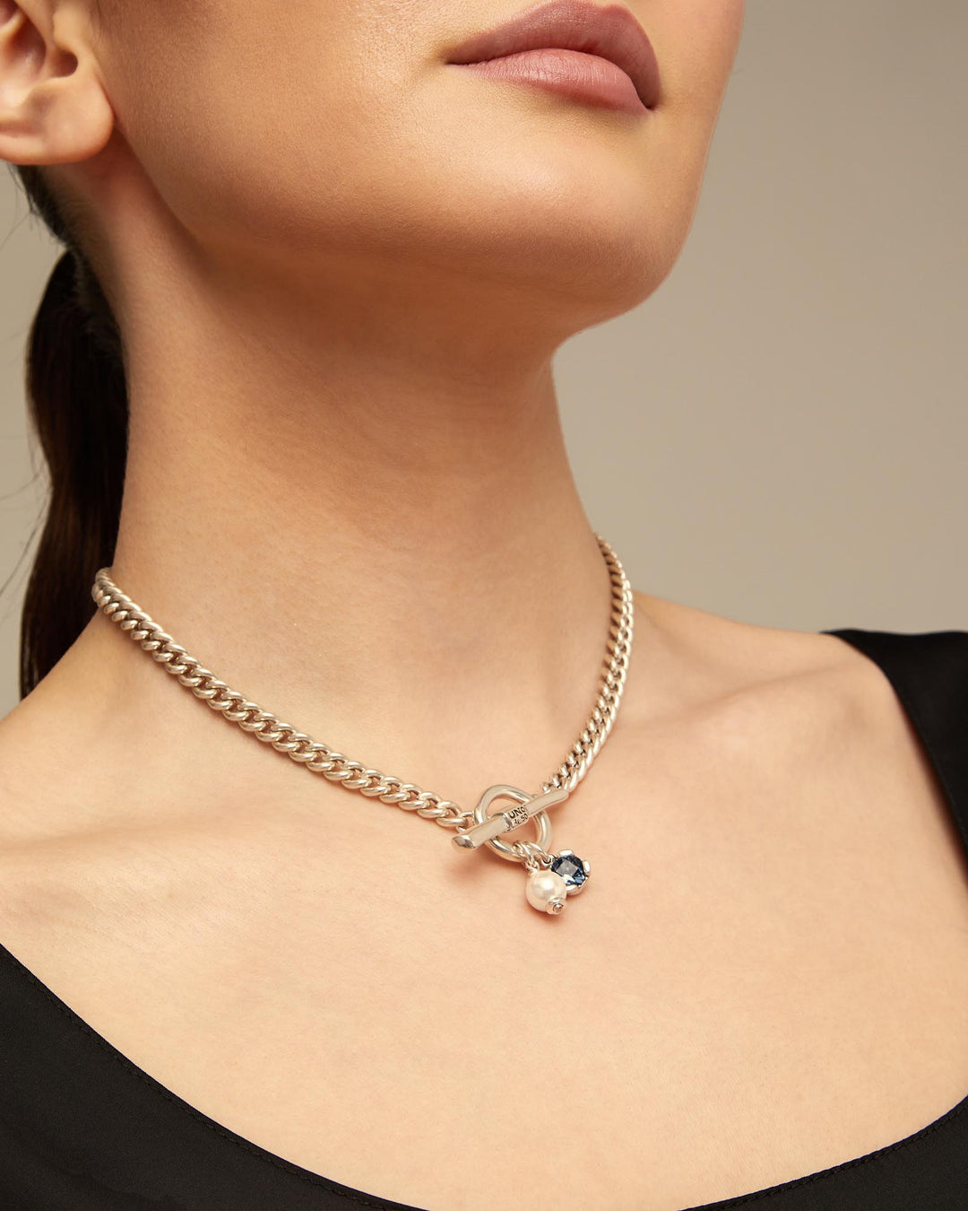 UNOde50 Silver Two Expearltional Charismatic Necklace - MococoUNOde50COL1855BPLMTL0U/WEB8435302481325Necklaces