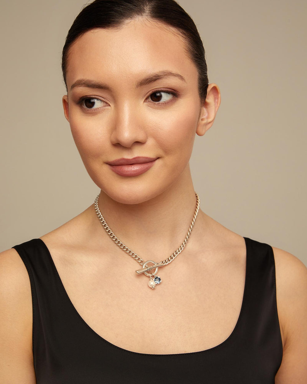 UNOde50 Silver Two Expearltional Charismatic Necklace - MococoUNOde50COL1855BPLMTL0U/WEB8435302481325Necklaces