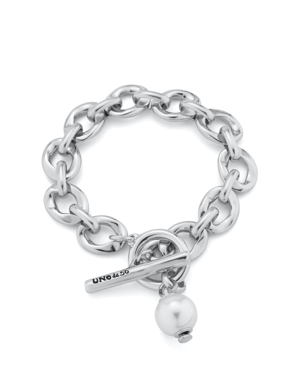 UNOde50 Silver Yolo Joyful Bracelet - MococoUNOde50PUL2365BPLMTL0M/WEB8435302482070Bracelets