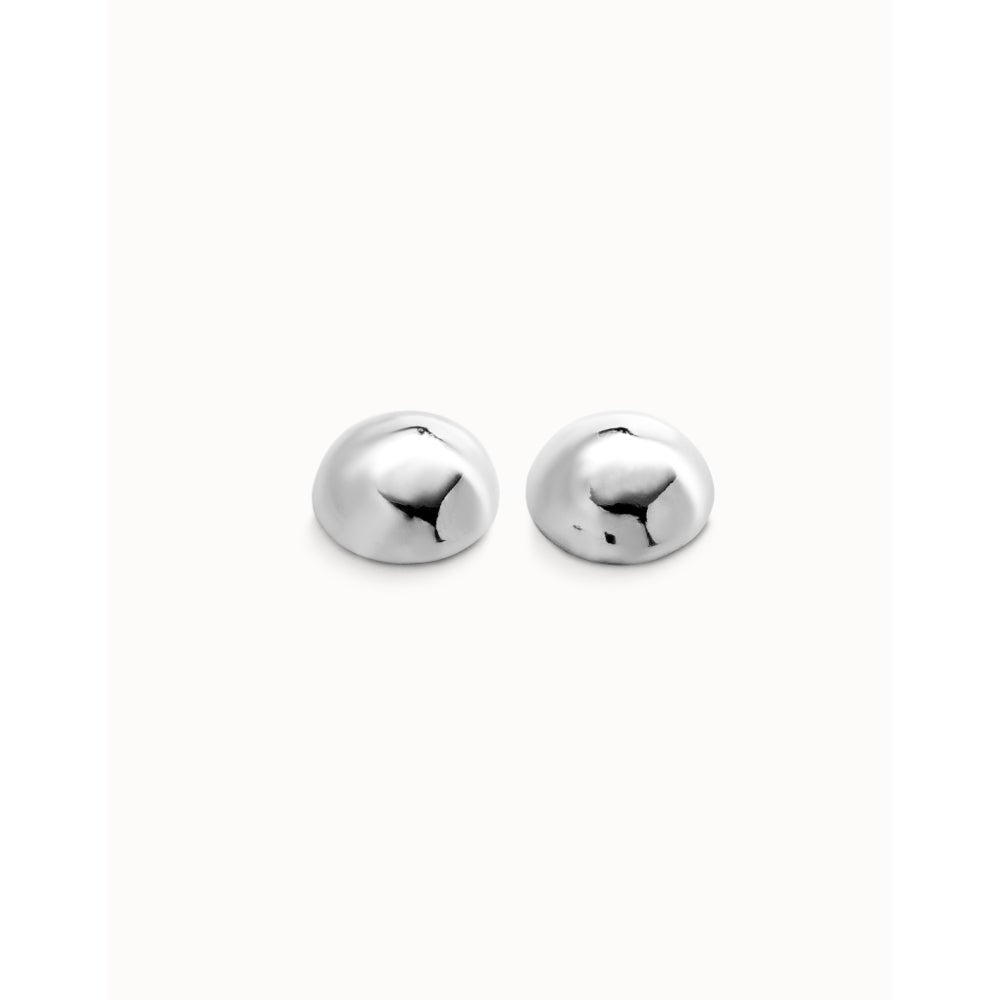 Unode50 Sterling Silver Bead Shaped Stud Earrings - MococoUNOde50PEN0996Earrings