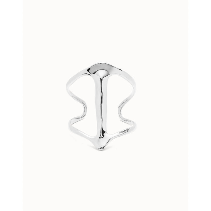 Unode50 Sterling Silver Cuff Manta Ray Structure Bracelet image