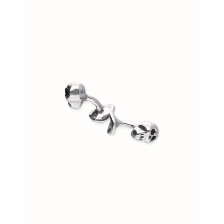 Unode50 Sterling Silver Faceted Skull - Shaped Crystals Cufflinks - MococoUNOde50GEM0126NGRMTL0UCufflinks