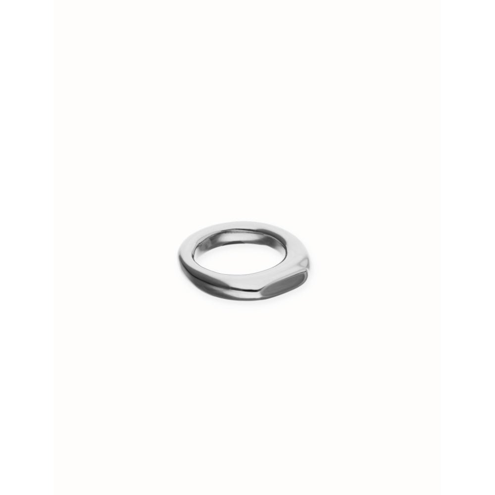 Unode50 Sterling Silver Geometric Ring - MococoUNOde50ANI0853MTL00012Rings