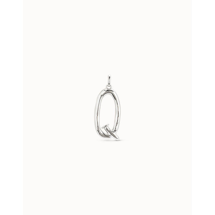 Unode50 Sterling Silver Large Q Initial Charm - MococoUNOde50CHA0017Charms
