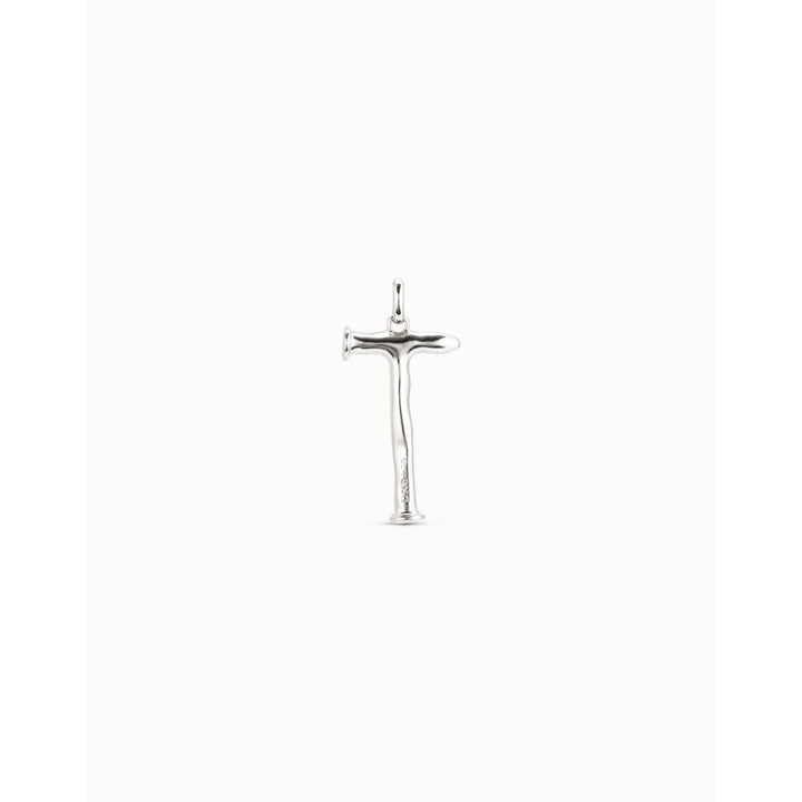 Unode50 Sterling Silver Large T Initial Charm - MococoUNOde50CHA0020Charms