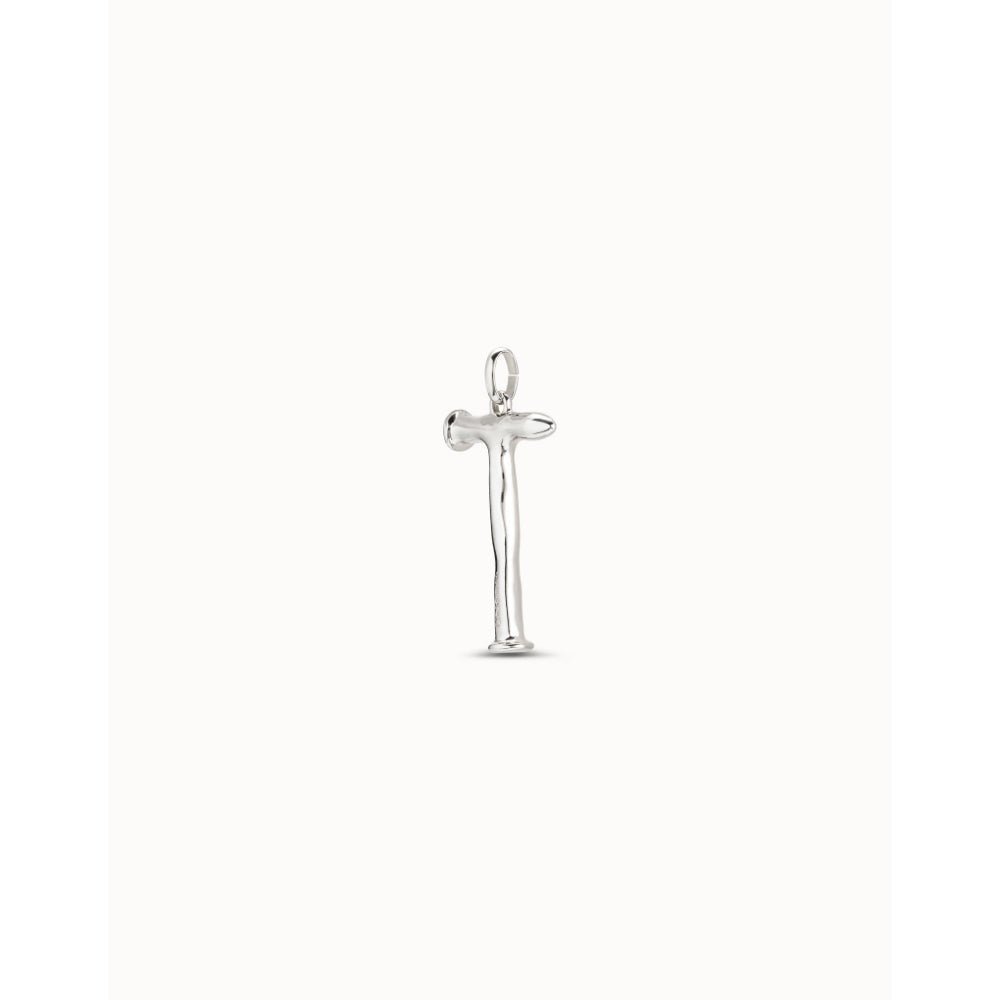 Unode50 Sterling Silver Large T Initial Charm - MococoUNOde50CHA0020Charms