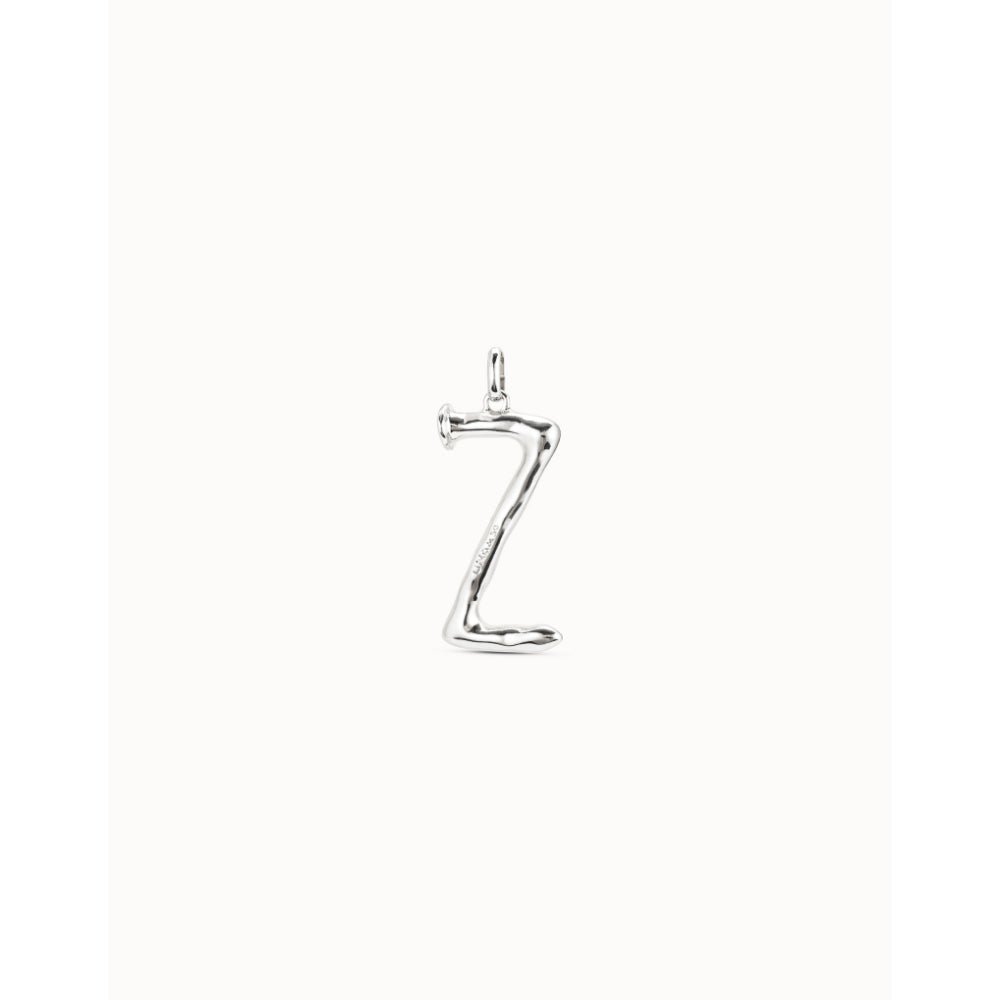 Unode50 Sterling Silver Large Z Initial Charm - MococoUNOde50CHA0026Charms and Links