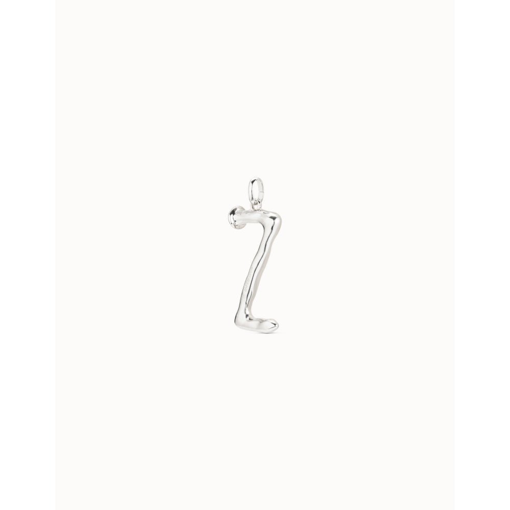 Unode50 Sterling Silver Large Z Initial Charm - MococoUNOde50CHA0026Charms