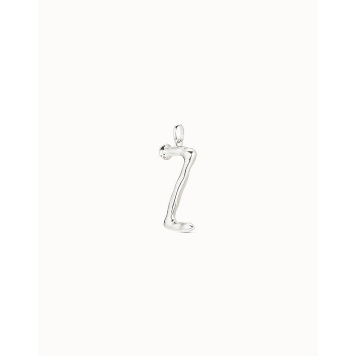 Unode50 Sterling Silver Large Z Initial Charm - MococoUNOde50CHA0026Charms