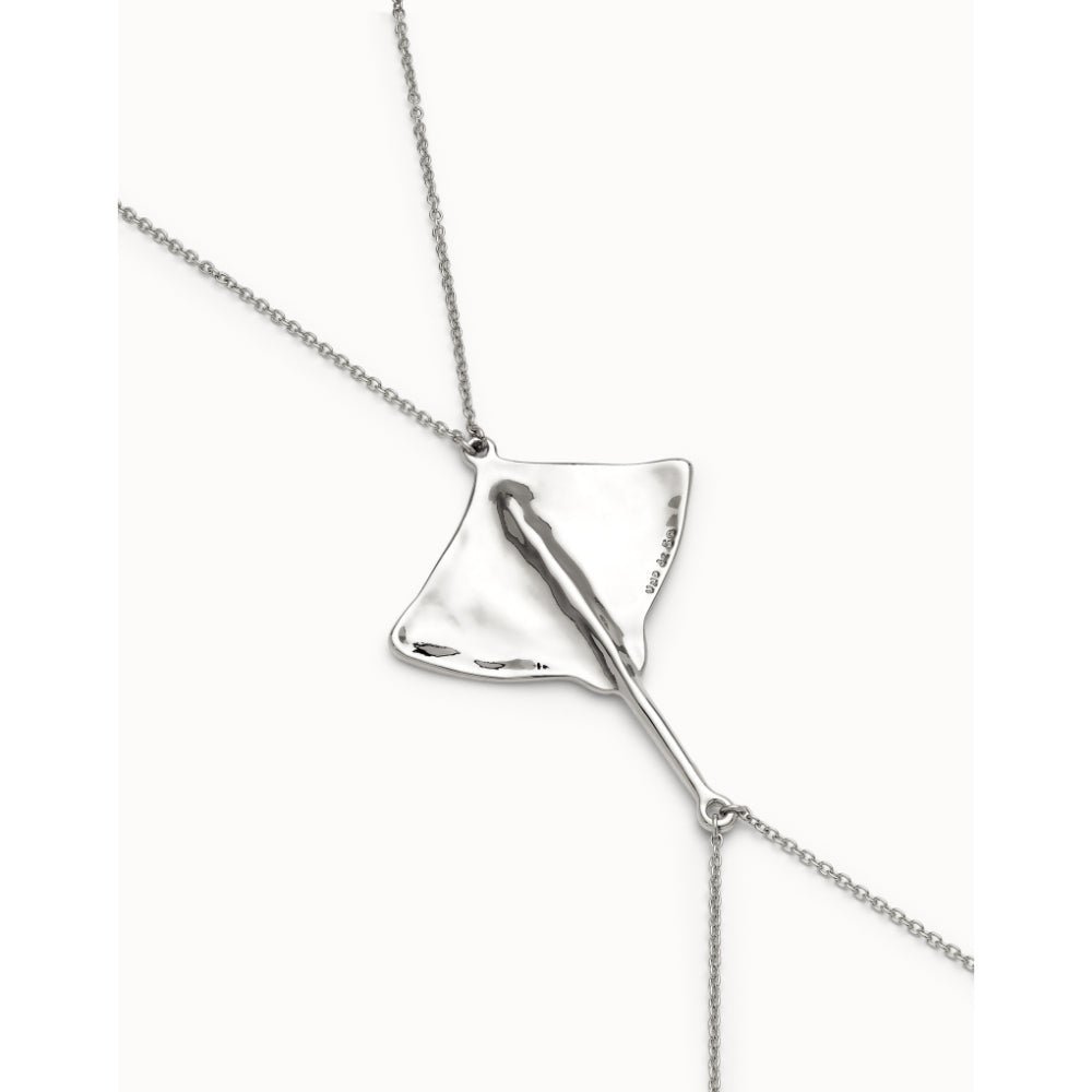 Unode50 Sterling Silver Manta Ray Body Chain - MococoUNOde50COL1932-UNecklaces