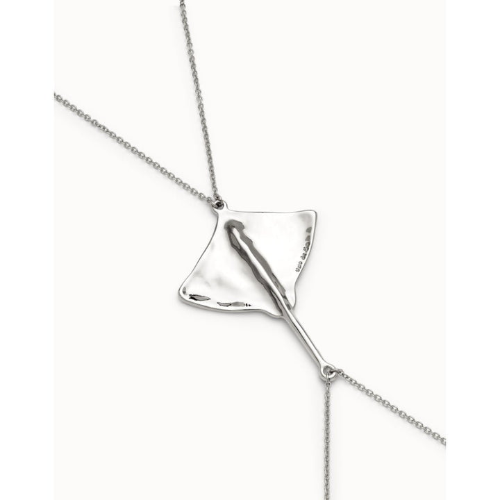 Unode50 Sterling Silver Manta Ray Body Chain - MococoUNOde50COL1932-UNecklaces
