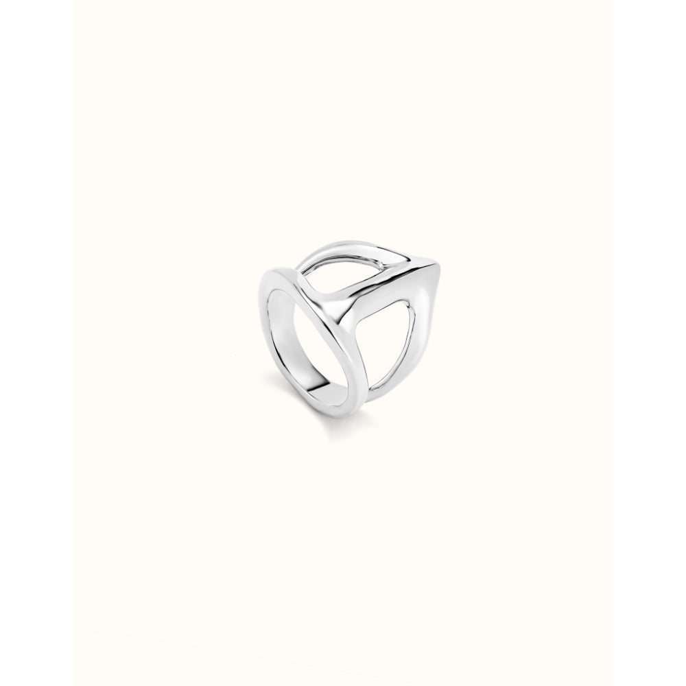 Unode50 Sterling Silver Manta Ray - Shaped Ring image 2