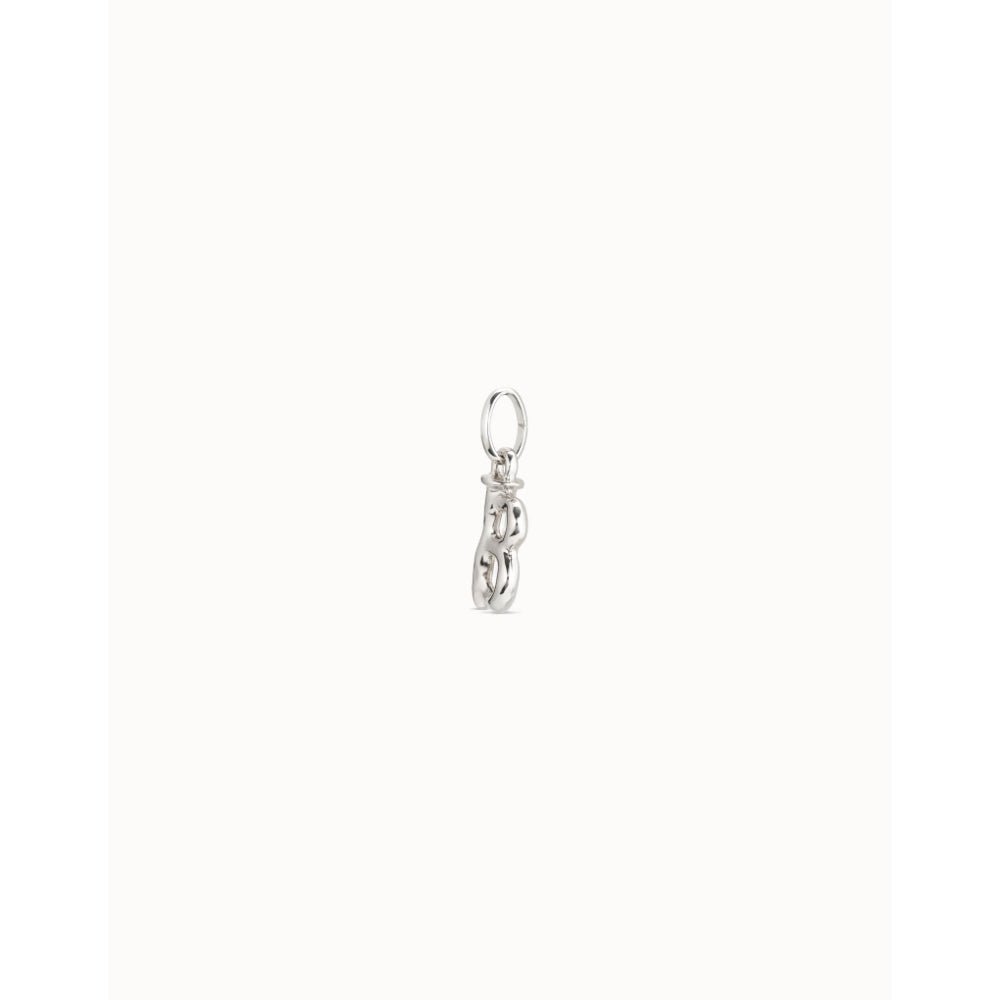 Unode50 Sterling Silver Medium B Initial Charm - MococoUNOde50CHA0028Charms and Links