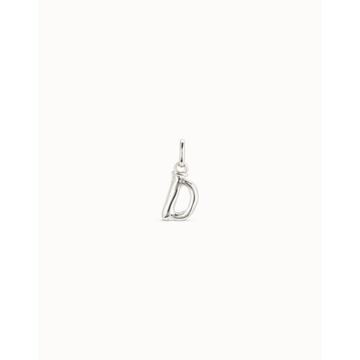 Unode50 Sterling Silver Medium D Initial Charm - MococoUNOde50CHA0030Charms and Links