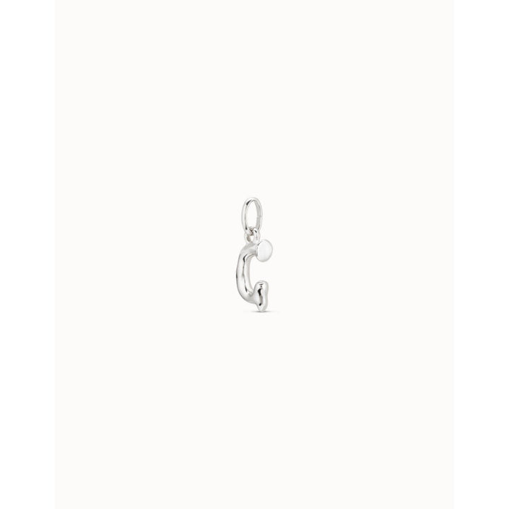 Unode50 Sterling Silver Medium G Initial Charm - MococoUNOde50CHA0033Charms and Links