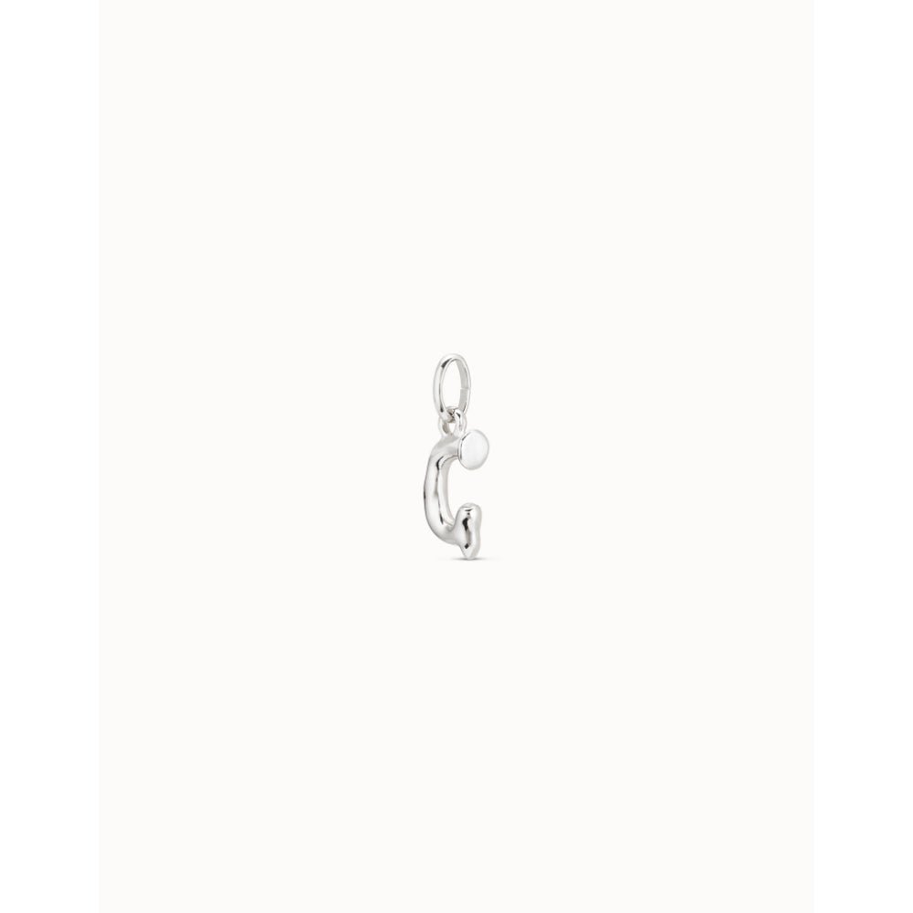 Unode50 Sterling Silver Medium G Initial Charm - MococoUNOde50CHA0033Charms