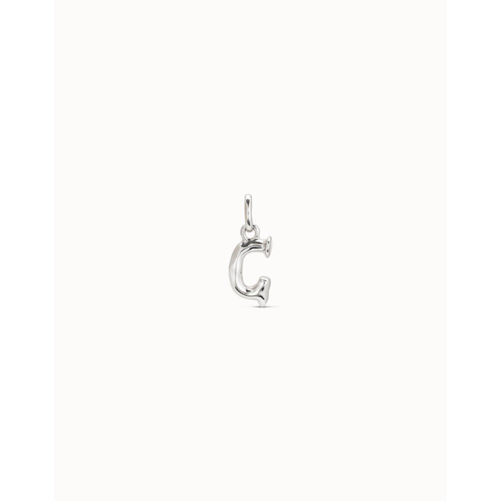 Unode50 Sterling Silver Medium G Initial Charm - MococoUNOde50CHA0033Charms