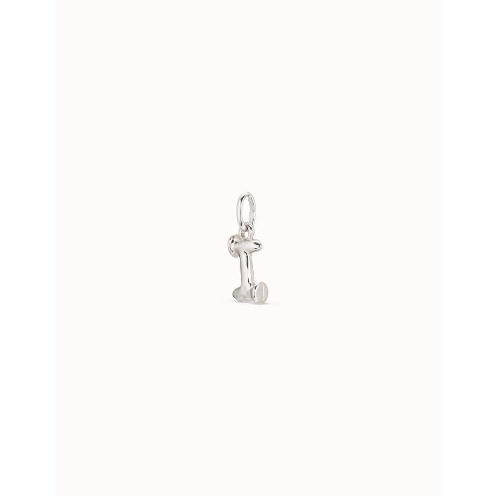 Unode50 Sterling Silver Medium I Initial Charm - MococoUNOde50CHA0035Charms