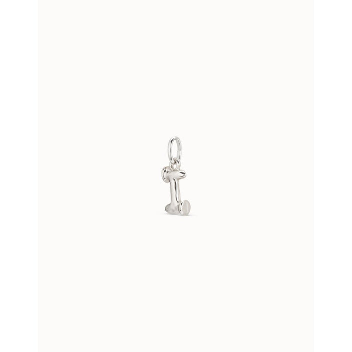 Unode50 Sterling Silver Medium I Initial Charm - MococoUNOde50CHA0035Charms