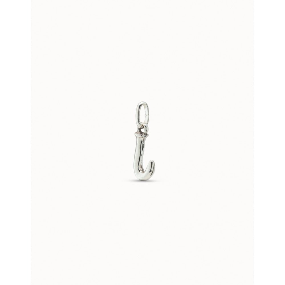 Unode50 Sterling Silver Medium J Initial Charm - MococoUNOde50CHA0036Charms