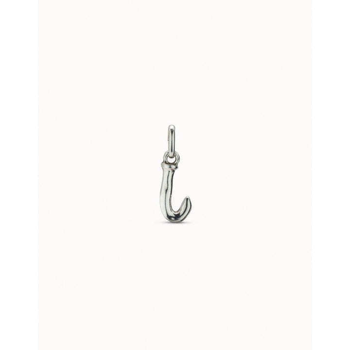 Unode50 Sterling Silver Medium J Initial Charm - MococoUNOde50CHA0036Charms