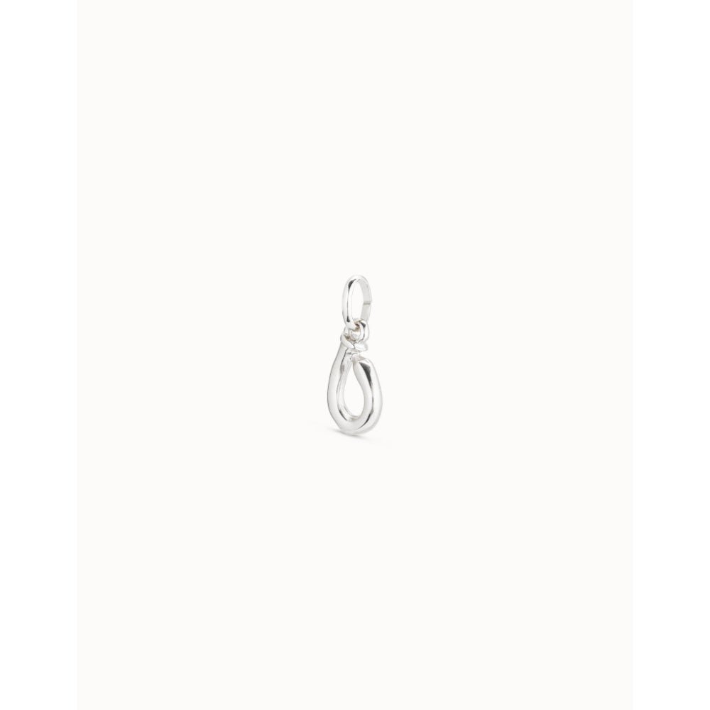 Unode50 Sterling Silver Medium O Initial Charm - MococoUNOde50CHA0041Charms
