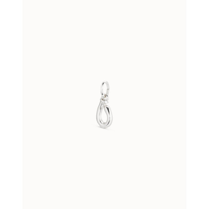 Unode50 Sterling Silver Medium O Initial Charm - MococoUNOde50CHA0041Charms