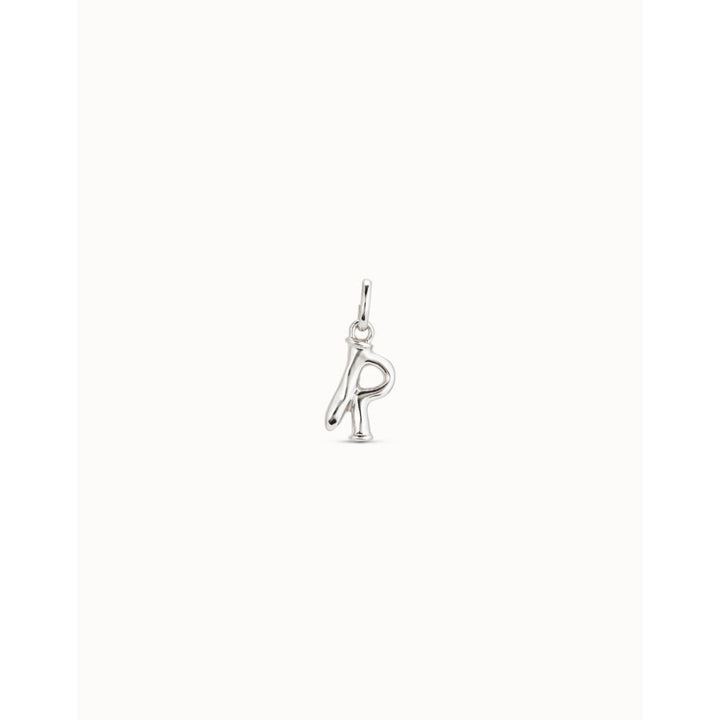 Unode50 Sterling Silver Medium R Initial Charm - MococoUNOde50CHA0044Charms