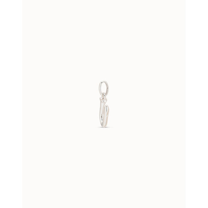 Unode50 Sterling Silver Medium U Initial Charm - MococoUNOde50CHA0047MTL0000UCharms