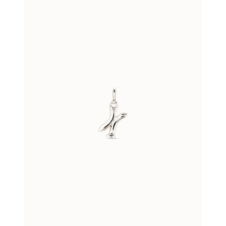 Unode50 Sterling Silver Medium X Initial Charm - MococoUNOde50CHA0050Charms