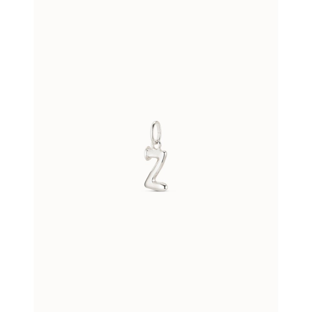 Unode50 Sterling Silver Medium Z Initial Charm - MococoUNOde50CHA0052Charms