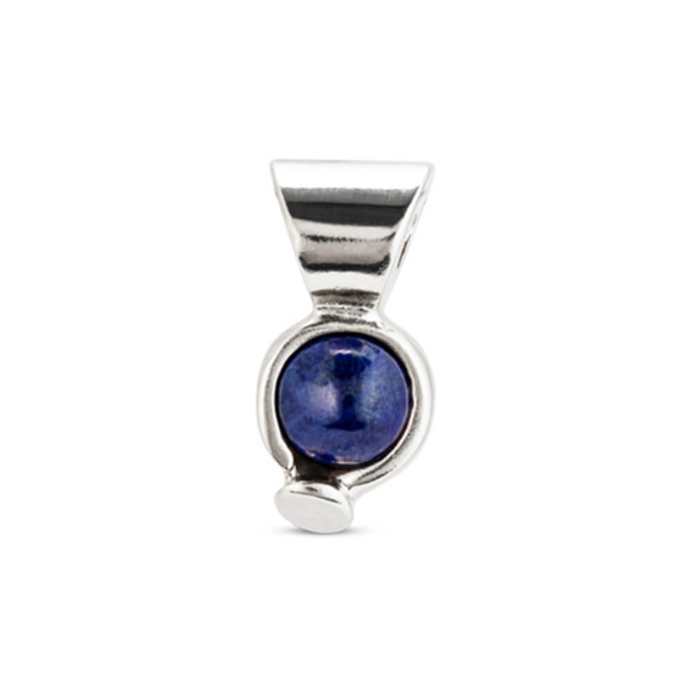 UNOde50 Sterling Silver - Plated Agate Stone Charm - MococoUNOde50CHA0136AZUMTL0UCharms