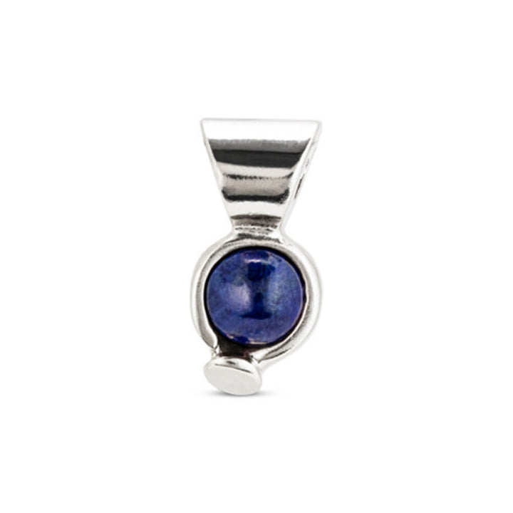 UNOde50 Sterling Silver - Plated Agate Stone Charm - MococoUNOde50CHA0136AZUMTL0UCharms
