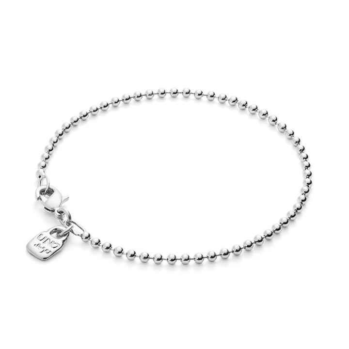UNOde50 Sterling Silver - Plated Beaded Charms Bracelet - MococoUNOde50PUL2502MTL0000MBracelets