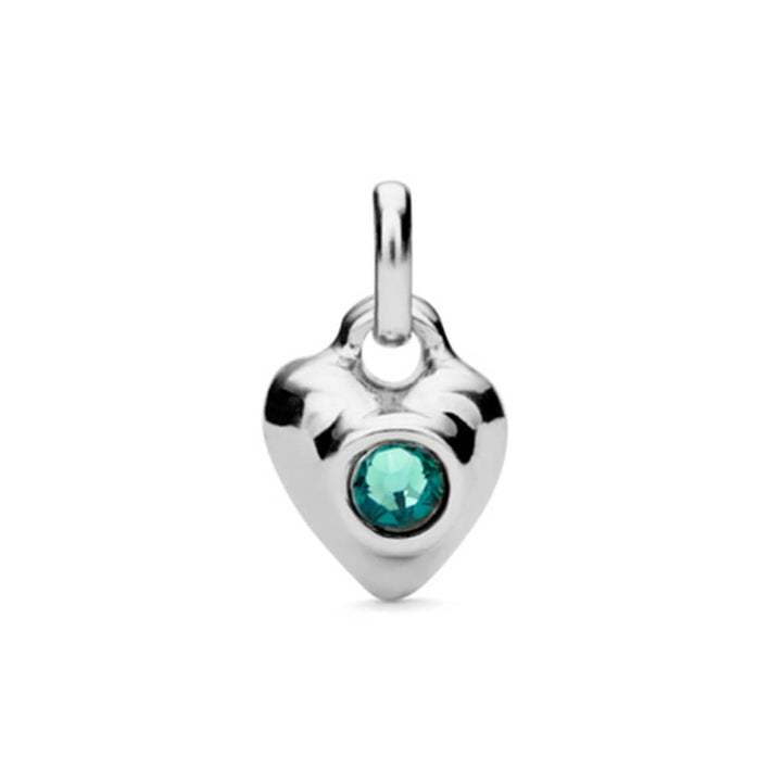UNOde50 Sterling Silver - Plated Blue Pearl / Crystal Charm - MococoUNOde50Charms