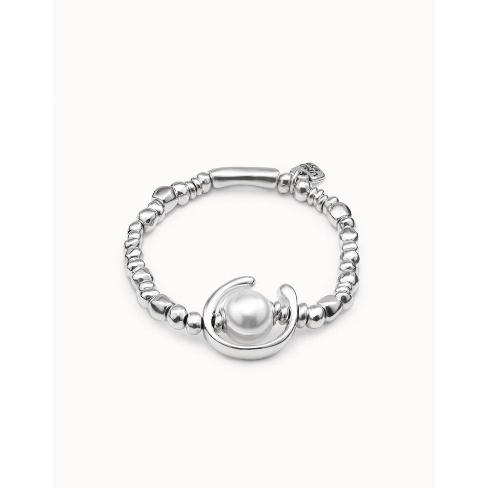 UNOde50 Sterling Silver - Plated Bracelet With Pearl - MococoUNOde50PUL1358BPLMTL0M/WEBBracelet