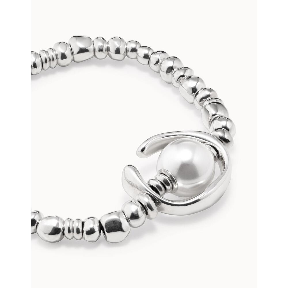 UNOde50 Sterling Silver - Plated Bracelet With Pearl - MococoUNOde50PUL1358BPLMTL0M/WEBBracelet