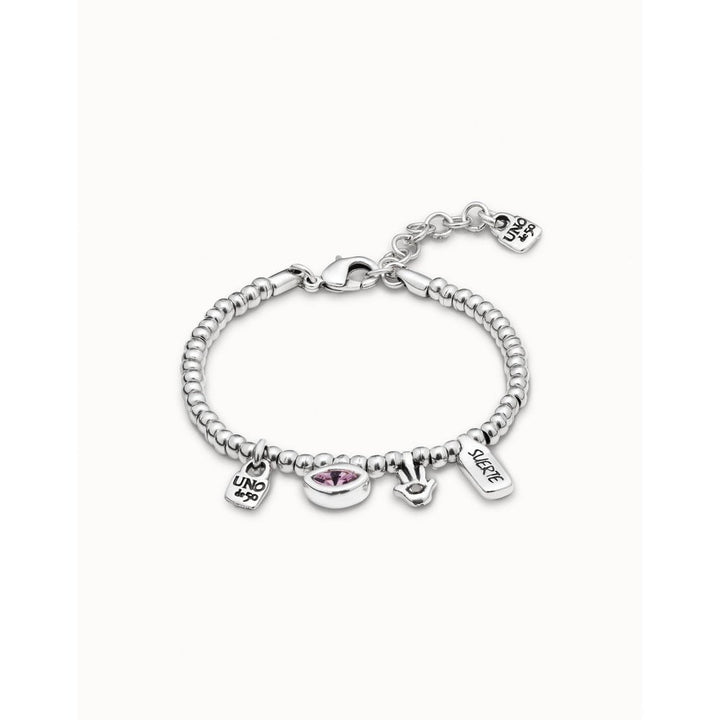 UNOde50 Sterling Silver - Plated Bracelet With Red Crystals - MococoUNOde50PUL1853RSAMTLBracelet