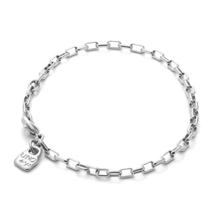 UNOde50 Sterling Silver - Plated Charm Link Bracelet - MococoUNOde50PUL2500MTL0000MBracelets
